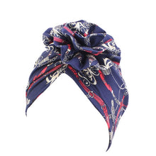 Load image into Gallery viewer, Women Turban Hat Bohemia Style Flower Hijab Beanie Hair Accessories Headscarf Cap Hair Loss