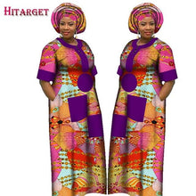 Load image into Gallery viewer, Autumn Dress for Women Dashiki Custom Made African Printed Dresses Women Comfortable Loose women