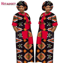 Load image into Gallery viewer, Autumn Dress for Women Dashiki Custom Made African Printed Dresses Women Comfortable Loose women