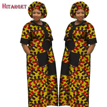Load image into Gallery viewer, Autumn Dress for Women Dashiki Custom Made African Printed Dresses Women Comfortable Loose women