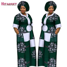 Load image into Gallery viewer, Autumn Dress for Women Dashiki Custom Made African Printed Dresses Women Comfortable Loose women