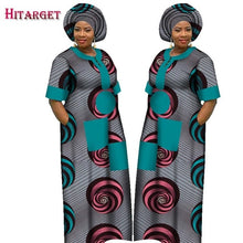 Load image into Gallery viewer, Autumn Dress for Women Dashiki Custom Made African Printed Dresses Women Comfortable Loose women