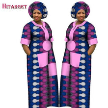 Load image into Gallery viewer, Autumn Dress for Women Dashiki Custom Made African Printed Dresses Women Comfortable Loose women
