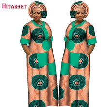 Load image into Gallery viewer, Autumn Dress for Women Dashiki Custom Made African Printed Dresses Women Comfortable Loose women