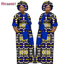 Load image into Gallery viewer, Autumn Dress for Women Dashiki Custom Made African Printed Dresses Women Comfortable Loose women