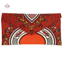 Load image into Gallery viewer, High Quality Bazin Riche Traditional Tribal African Wax Prints Fabric Women Fashion Hand Bag