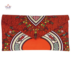 High Quality Bazin Riche Traditional Tribal African Wax Prints Fabric Women Fashion Hand Bag