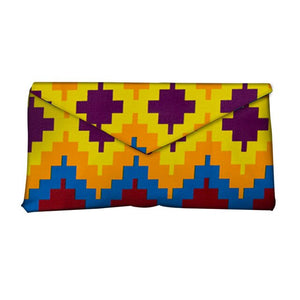 High Quality Bazin Riche Traditional Tribal African Wax Prints Fabric Women Fashion Hand Bag
