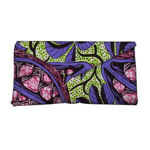 High Quality Bazin Riche Traditional Tribal African Wax Prints Fabric Women Fashion Hand Bag