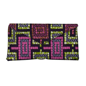 High Quality Bazin Riche Traditional Tribal African Wax Prints Fabric Women Fashion Hand Bag