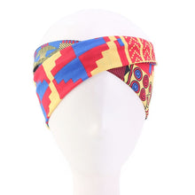 Load image into Gallery viewer, Women Ladies African Traditional Tribal Pattern Turban Headscarf Headwrap Hair Accessories