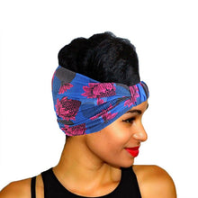 Load image into Gallery viewer, Fashion Women African Pattern Flower Turban Headscarf Headwrap Ladies Chemo Cap Bandanas Hair Accessories