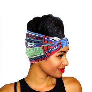 Fashion Women African Pattern Flower Turban Headscarf Headwrap Ladies Chemo Cap Bandanas Hair Accessories