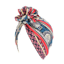 Load image into Gallery viewer, Women Turban Hat Bohemia Style Flower Hijab Beanie Hair Accessories Headscarf Cap Hair Loss