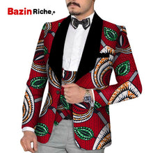 Load image into Gallery viewer, Men&#39;s Slim Fashion Party Wedding African Traditional Tribal Clothing Printed Dashiki Jacket