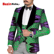 Load image into Gallery viewer, Men&#39;s Slim Fashion Party Wedding African Traditional Tribal Clothing Printed Dashiki Jacket