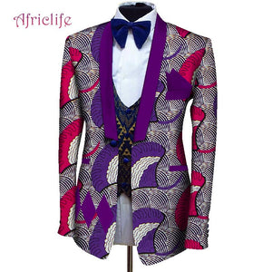 Men Dashiki Blazers African Print Jacket