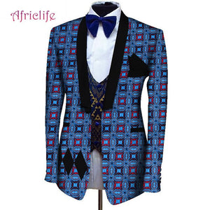 Men Dashiki Blazers African Print Jacket