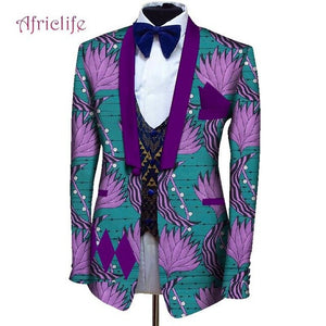 Men Dashiki Blazers African Print Jacket