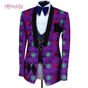 Men Dashiki Blazers African Print Jacket