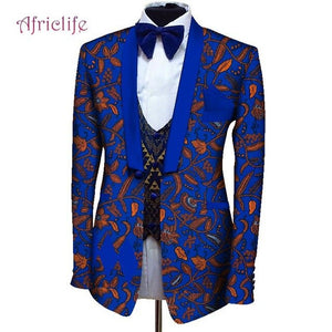 Men Dashiki Blazers African Print Jacket
