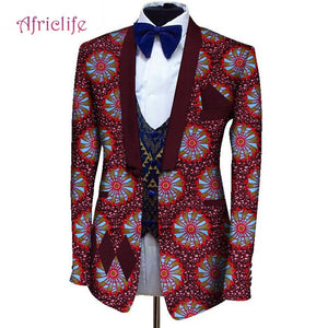 Men Dashiki Blazers African Print Jacket