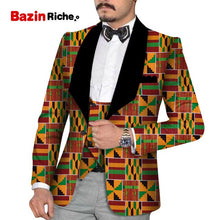 Load image into Gallery viewer, Men&#39;s Slim Fashion Party Wedding African Traditional Tribal Clothing Printed Dashiki Jacket