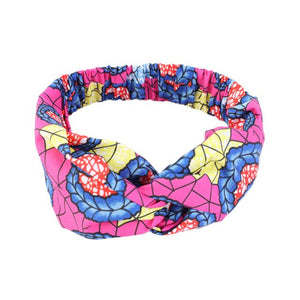 Fashion Women African Pattern Flower Turban Headscarf Headwrap Ladies Chemo Cap Bandanas Hair Accessories