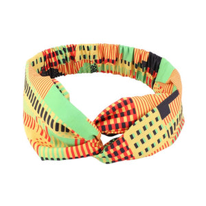 Fashion Women African Pattern Flower Turban Headscarf Headwrap Ladies Chemo Cap Bandanas Hair Accessories