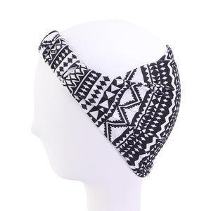 Fashion Women African Pattern Flower Turban Headscarf Headwrap Ladies Chemo Cap Bandanas Hair Accessories