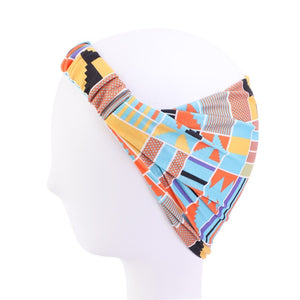 Fashion Women African Pattern Flower Turban Headscarf Headwrap Ladies Chemo Cap Bandanas Hair Accessories