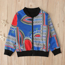 Load image into Gallery viewer, Autumn Baby Traditional Tribal African Printed Coat Toddler Kids Girl Boy Dashiki Outwear Jacket