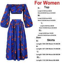 Load image into Gallery viewer, Ladies African Clothes Fashion Sexy Dress Dashiki Pants Traditional Tribal Ankara Print