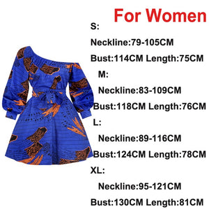 Ladies African Clothes Fashion Sexy Dress Dashiki Pants Traditional Tribal Ankara Print