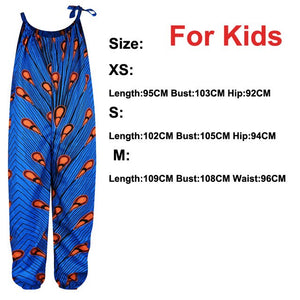 Ladies African Clothes Fashion Sexy Dress Dashiki Pants Traditional Tribal Ankara Print