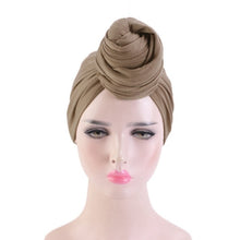 Load image into Gallery viewer, Women Turban Caps African Pattern Headscarf Ladies Bonnet