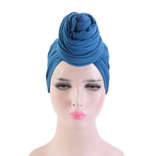 Load image into Gallery viewer, Women Turban Caps African Pattern Headscarf Ladies Bonnet