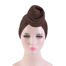 Load image into Gallery viewer, Women Turban Caps African Pattern Headscarf Ladies Bonnet