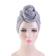 Load image into Gallery viewer, Women Turban Caps African Pattern Headscarf Ladies Bonnet