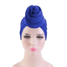 Load image into Gallery viewer, Women Turban Caps African Pattern Headscarf Ladies Bonnet