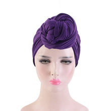 Load image into Gallery viewer, Women Turban Caps African Pattern Headscarf Ladies Bonnet