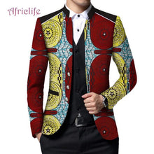 Load image into Gallery viewer, African Men&#39;s Ankara Print Blazer Jacket for Wedding and Party
