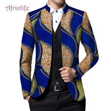 Load image into Gallery viewer, African Men&#39;s Ankara Print Blazer Jacket for Wedding and Party