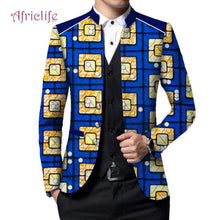 Load image into Gallery viewer, African Men&#39;s Ankara Print Blazer Jacket for Wedding and Party