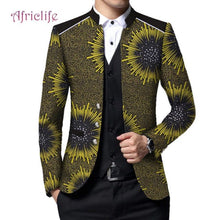 Load image into Gallery viewer, African Men&#39;s Ankara Print Blazer Jacket for Wedding and Party
