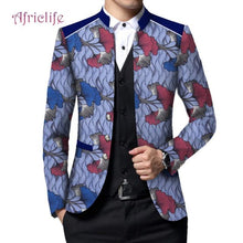 Load image into Gallery viewer, African Men&#39;s Ankara Print Blazer Jacket for Wedding and Party