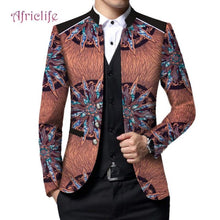 Load image into Gallery viewer, African Men&#39;s Ankara Print Blazer Jacket for Wedding and Party