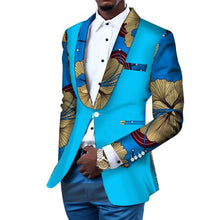 Load image into Gallery viewer, Blazer Slim Fit Suit Jacket African Men Clothes Wedding Ankara