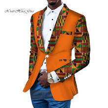 Load image into Gallery viewer, Blazer Slim Fit Suit Jacket African Men Clothes Wedding Ankara