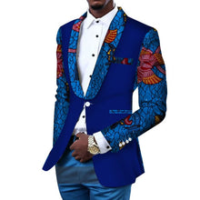 Load image into Gallery viewer, Blazer Slim Fit Suit Jacket African Men Clothes Wedding Ankara
